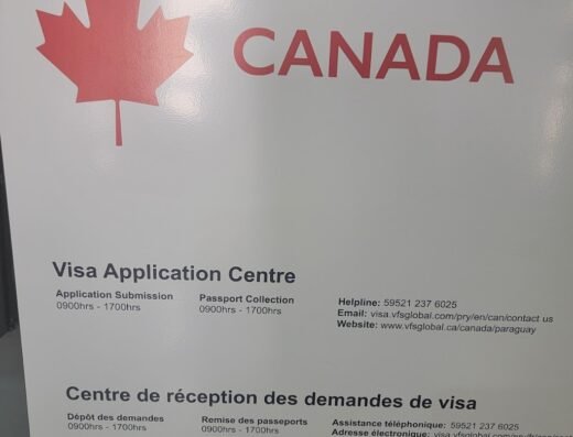VFS Global Canada Visa Application Centre in Paraguay